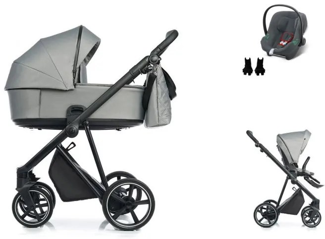 ROAN Ivi + Cybex Aton B2 i-Size cloud grey 3v1