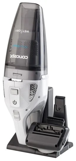 Concept VP4370 - Ručný vysávač WET & DRY PERFECT CLEAN 90W/14,8V 2200 mAh biely