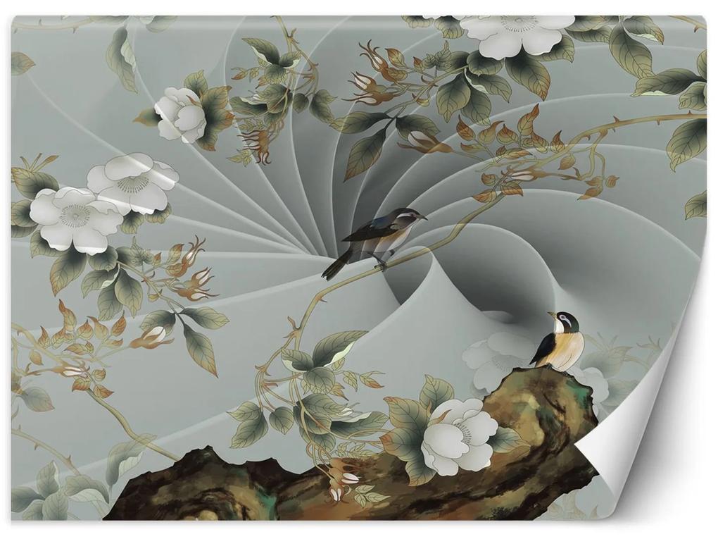Gario Fototapeta Vták na vetve Materiál: Vliesová, Rozmery: 200 x 140 cm
