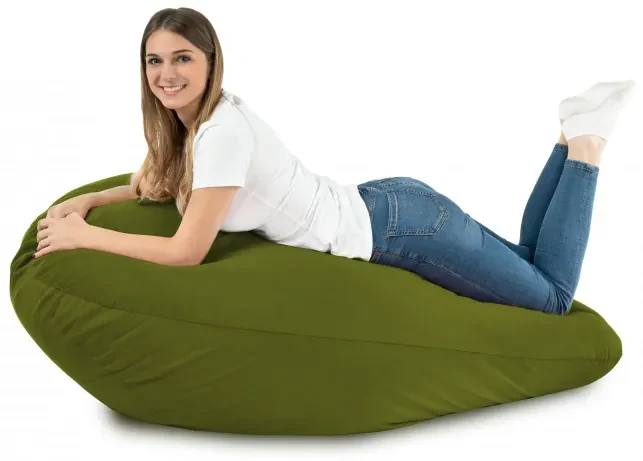 Sedací vak DROP XXL zelený