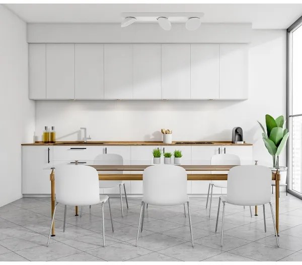 ITALUX SPL-31976-3B-WH - LED Bodové svietidlo CASTELIO 3xLED/5W/230V 4000K biela