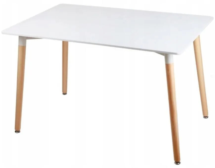 Stôl Bergen biely 140cm