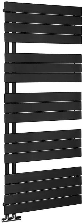 Aqualine Aqualine, MILI vykurovacie teleso 600x1510 mm, čierny matná, DC646T