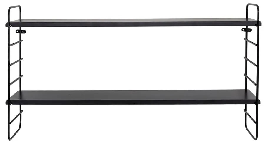 Bloomingville Stylová polička North černá