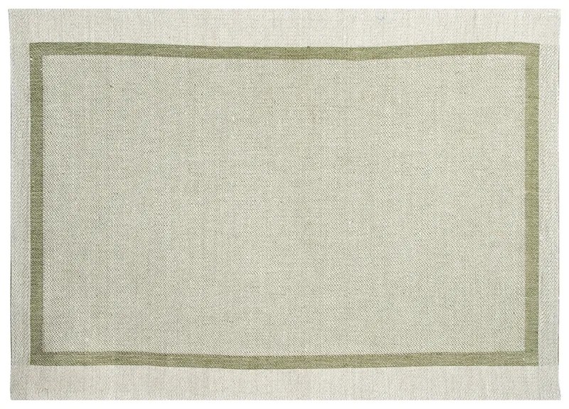 Ľanové prestieranie Laina 46x32, ľan-olivové