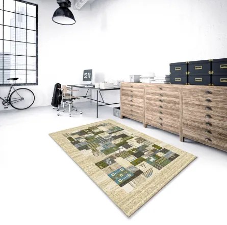 Koberce Breno Kusový koberec SHERPA 5504/DW6L, béžová, viacfarebná,200 x 280 cm