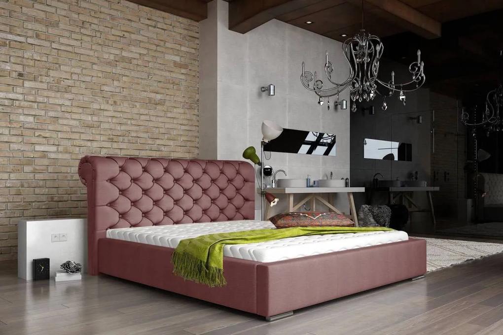 Dizajnová posteľ Myah 160 x 200 - Rôzne farby