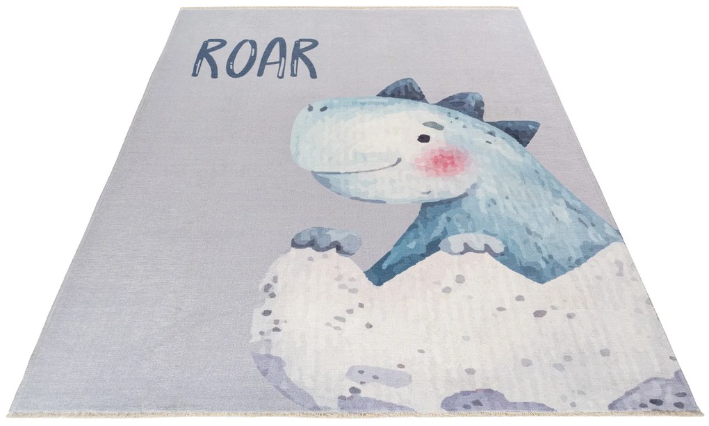 Kusový koberec My Greta 616 roar, 115x170, modrá, detská izba, Obsession