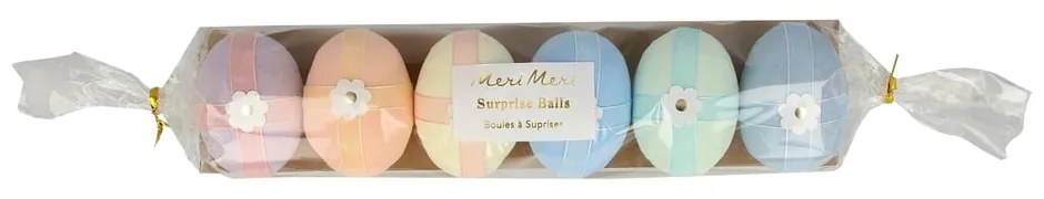Veľkonočné dekorácie v súprave 6 ks Surprise Eggs – Meri Meri