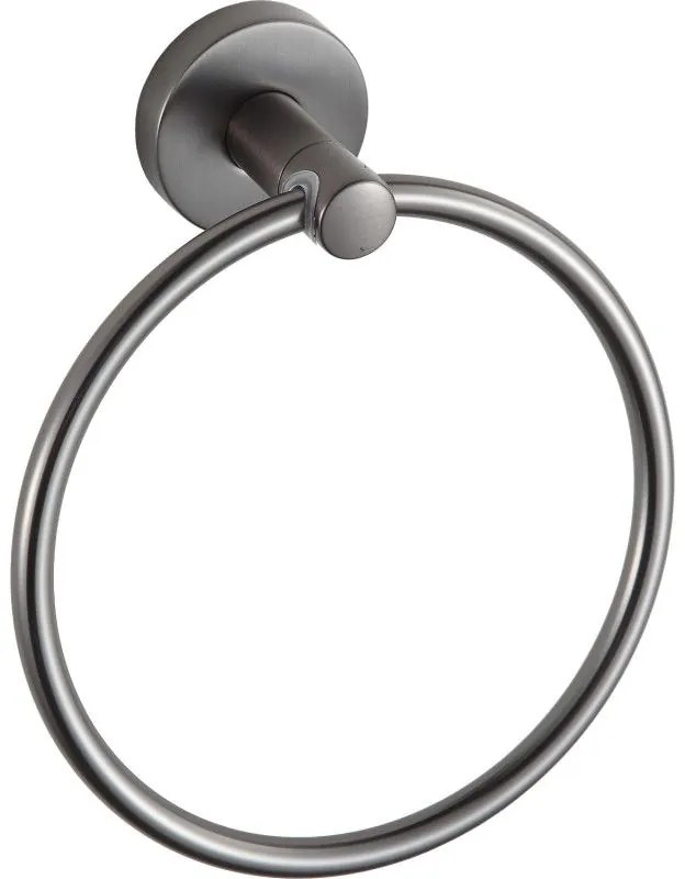 Mexen Remo, prsteňový vešiak na uterák, grafitová, 7050732-66