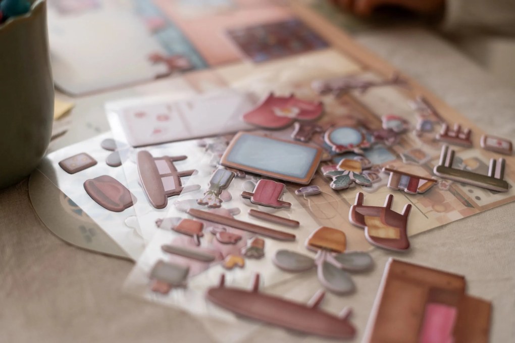 Knižka so samolepkami Dom Rosa