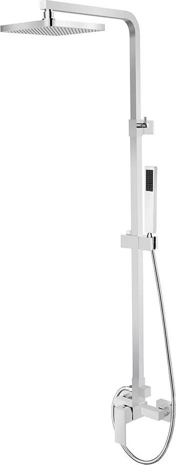 Besco Sprchový komplet s pákovou zmiešavacou batériou Modern / Varium SK-PB CR Chróm
