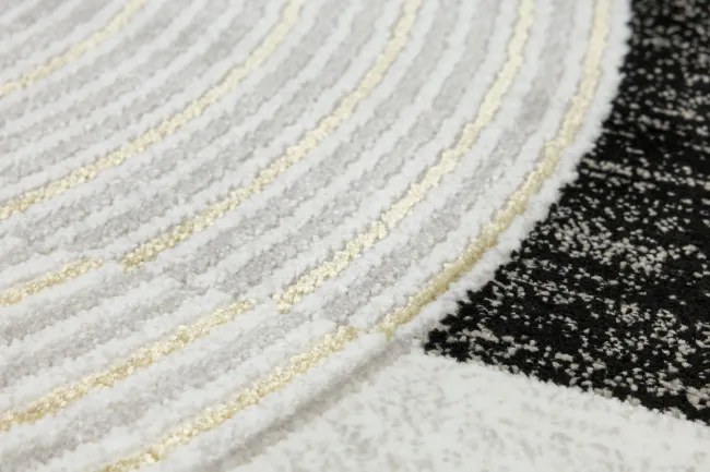 Koberec Kashmir KR235S sivý / čierny