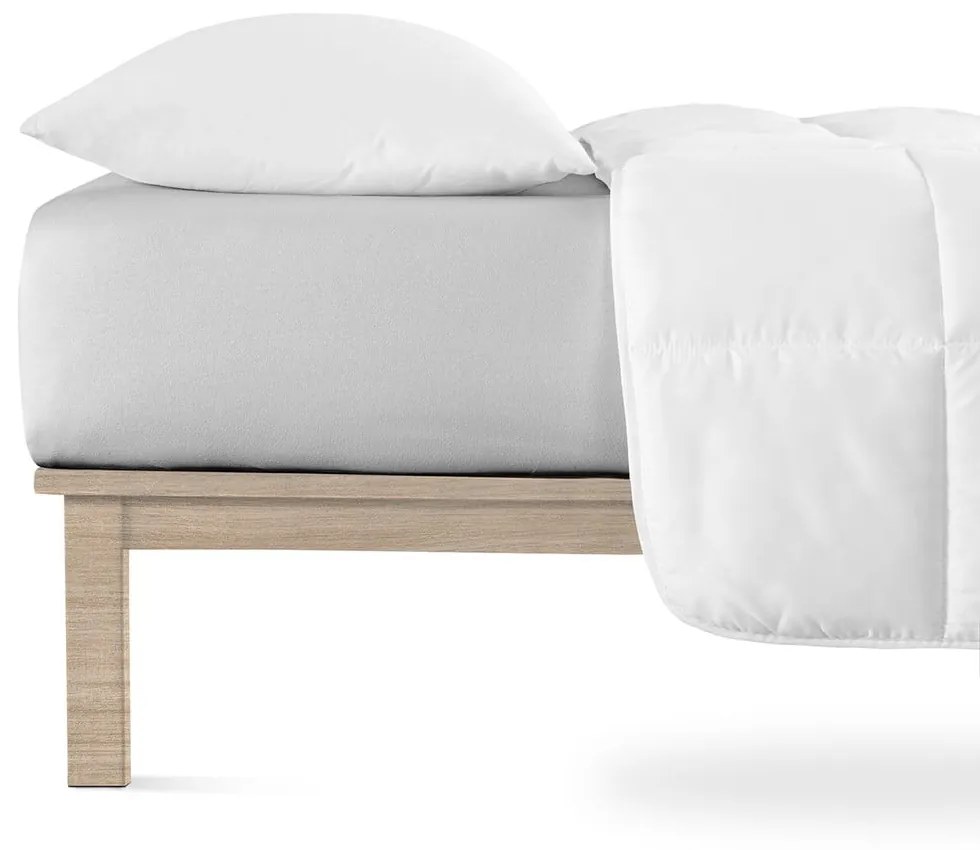 Svetlosivá napínacia plachta jersey 200x220 cm Boxspring – Andrea Simone