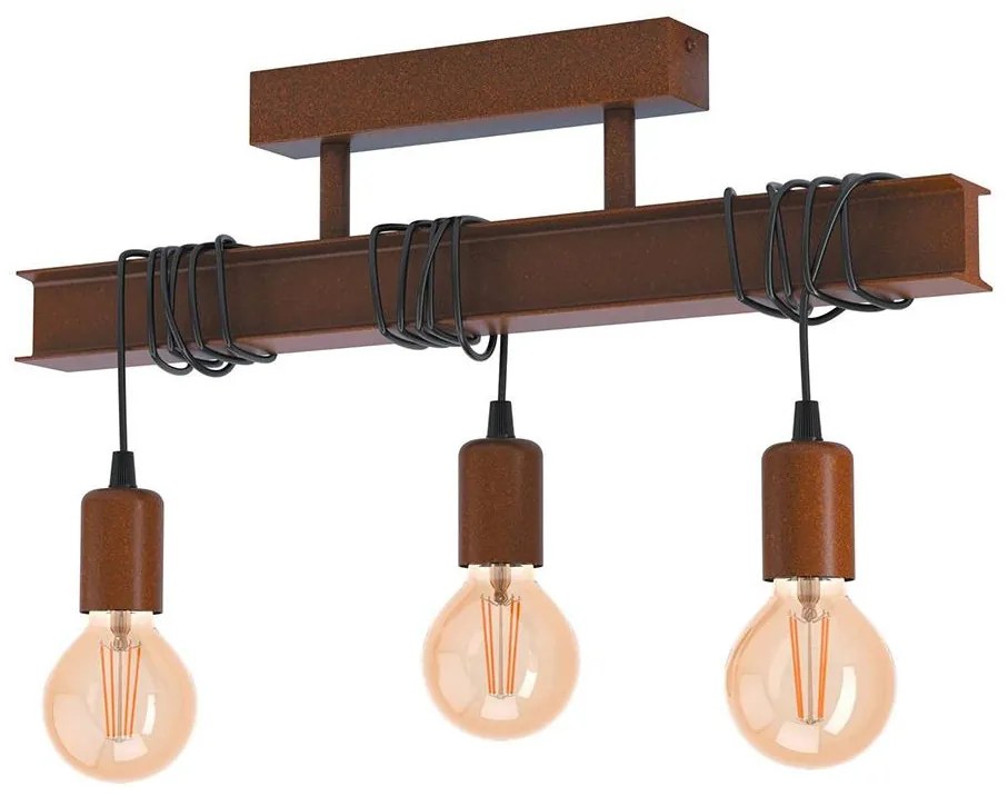 Eglo 43522 - Prisadený luster TOWNSHEND 3xE27/60W/230V EG43522