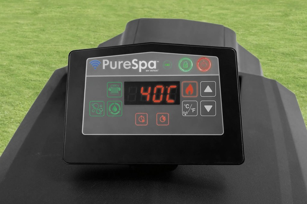 Intex | Vírivý bazén Pure Spa Greystone Deluxe Bubble Spa 4 NP | 11400294
