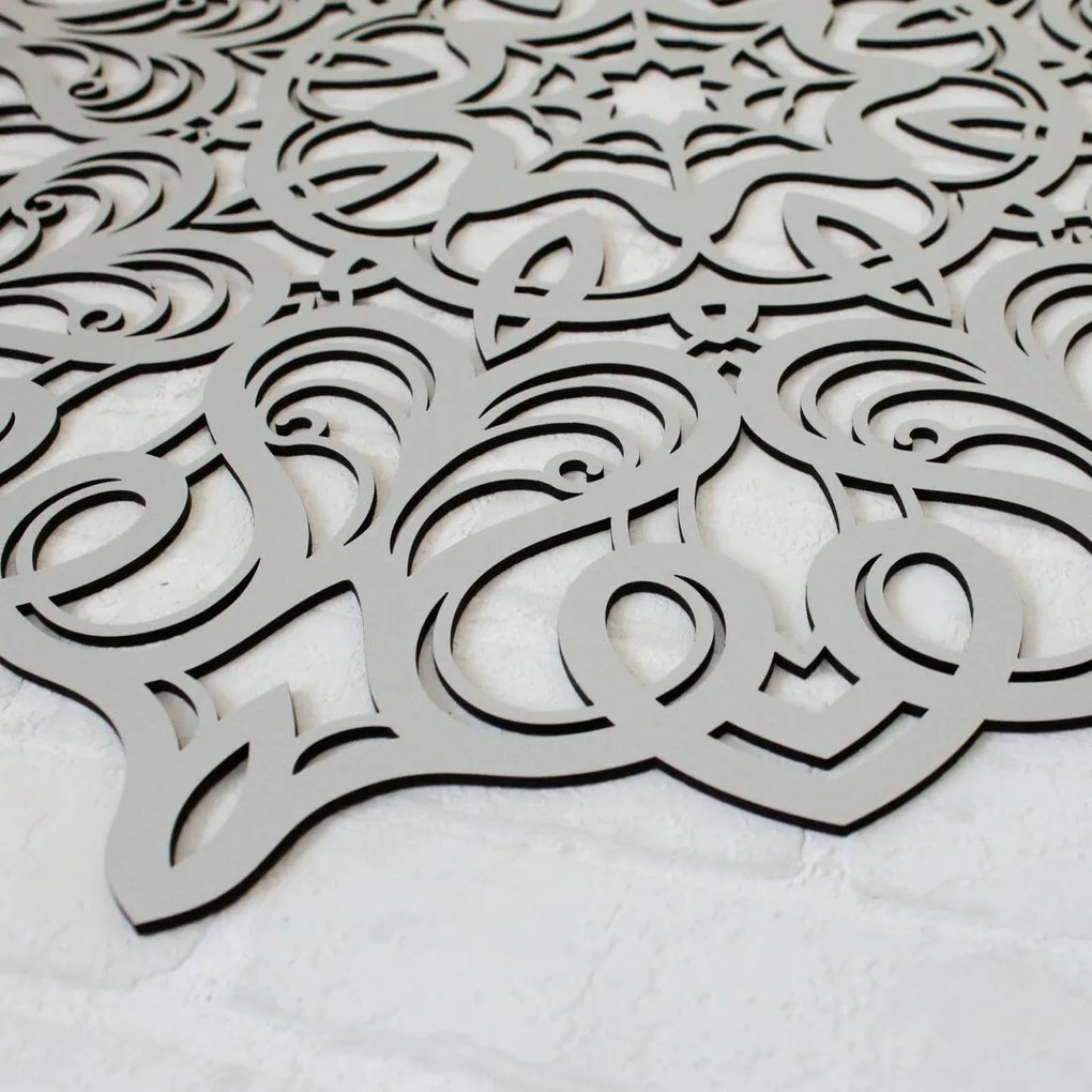 DUBLEZ | Geometrická mandala na stenu z dreva