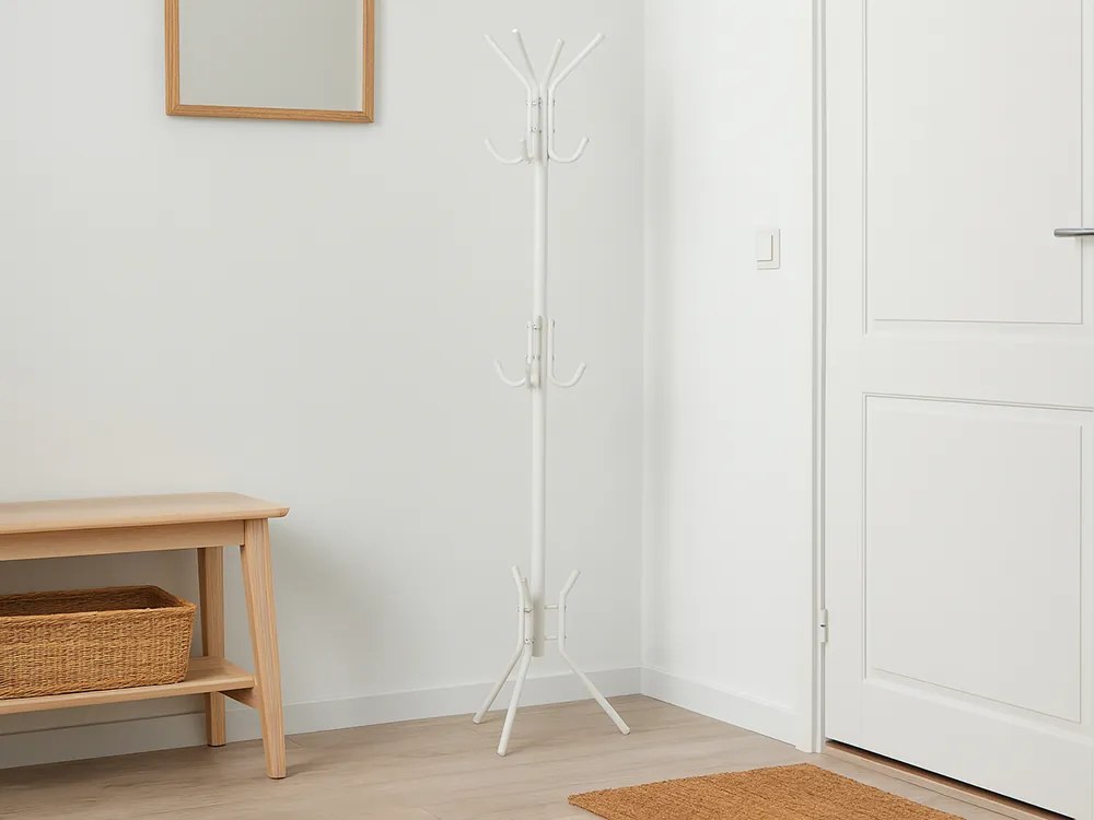 CH Stojanový vešiak Omer - biela