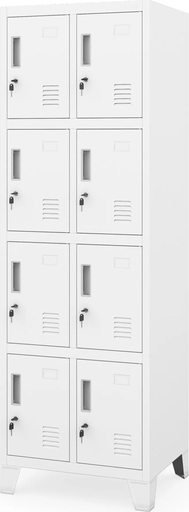 Dvojitá šatníková skriňa BHP ROBERT 2 Plus 559 x 1720 x 450 mm