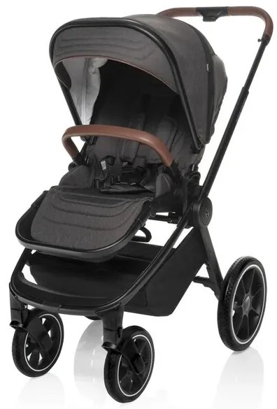 Zopa športový kočík MOVE CROSS + nánožník a pláštenka - rocky grey (black)