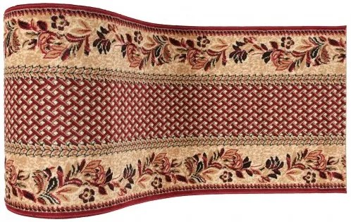 Behúň ATLAS PP 7192B tmavý béžový, červený
