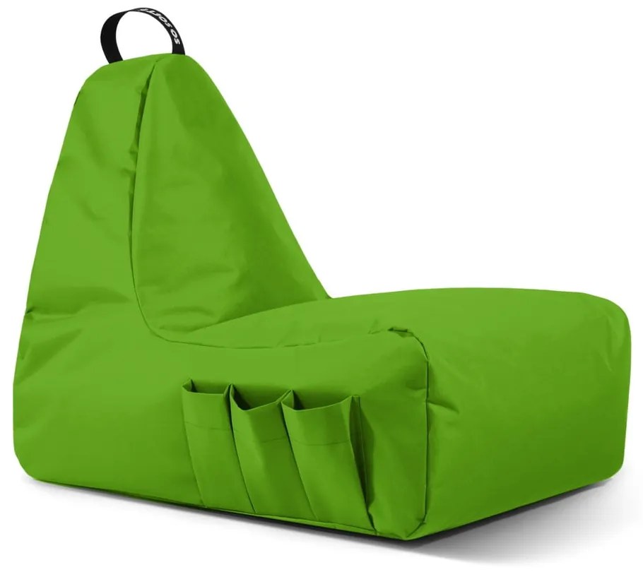 Zelený sedací vak Chill Gamer L – So Soft?