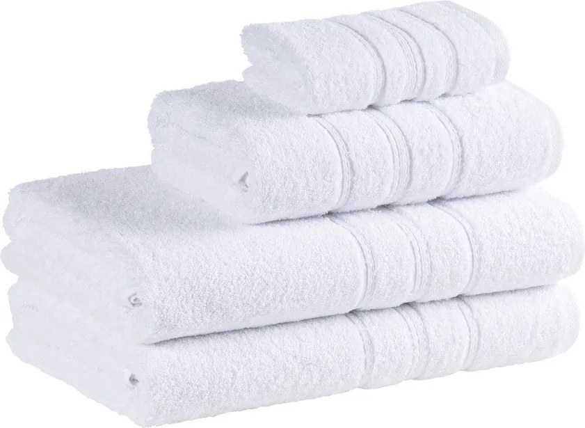 Škodák Froté uterák / osuška Lara vzor 003 biely - Malý uterák 30 x 50 cm