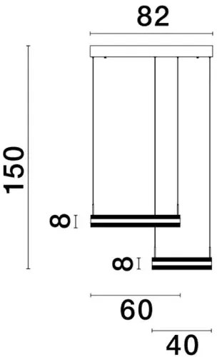 LED luster Agos 82