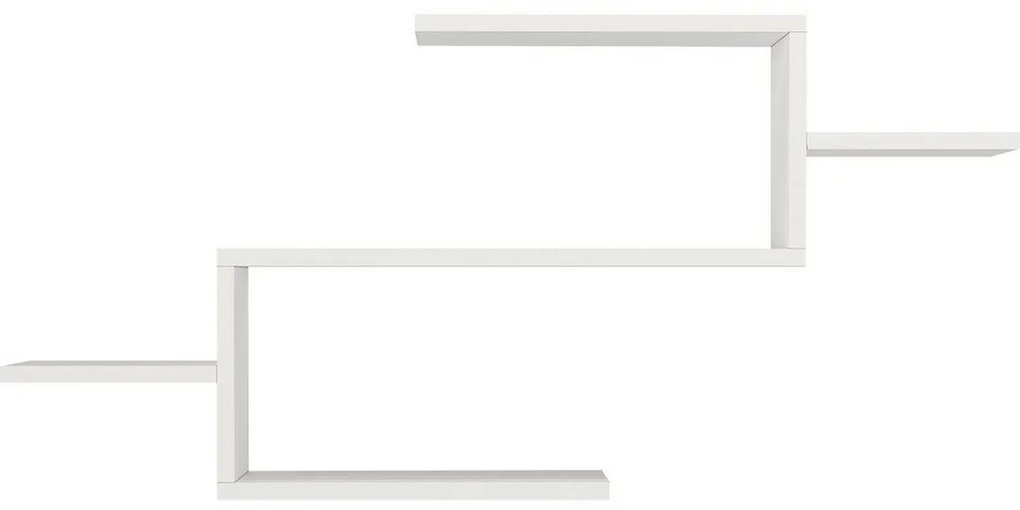Polica Twist White
