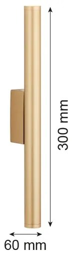 Argon 7224 - LED Nástenné svietidlo GRECO 2xLED/4,2W/230V 3000K zlatá