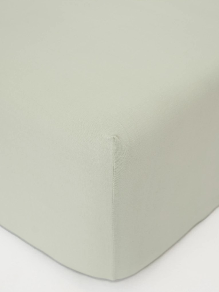 Jersey plachta Classic 180 x 200 cm – sivozelená