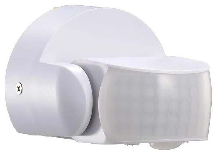 Vonkajší senzor pohybu infračervený 180/360° 600W/230V IP65 biela