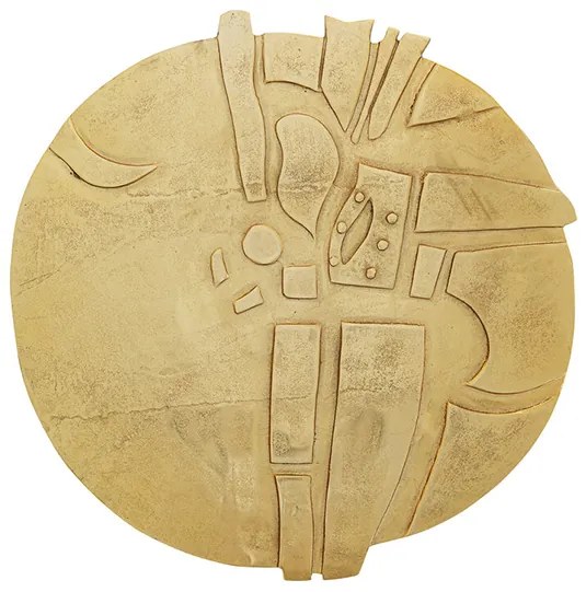 Kala Antique nástenná dekorácia zlatá Ø60 cm