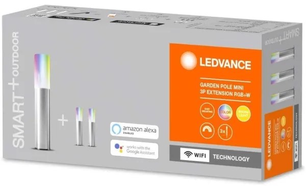 Ledvance - Rozširovacia SADA 3x LEDRGBWVonkajšia lampa SMART 3xLED/1,9W/230V Wi-Fi