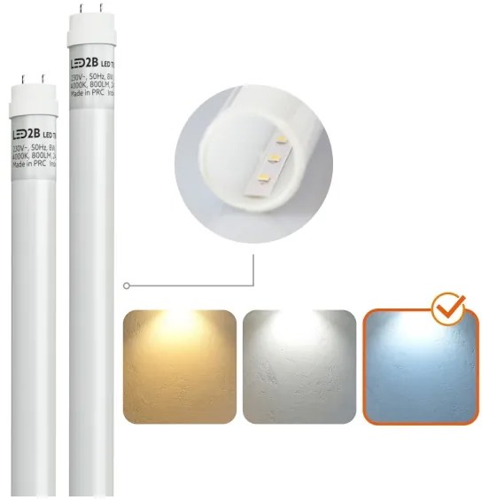 LED Technické žiarivkové svietidlo T8 2xG13/18W/230V 6500K IP65
