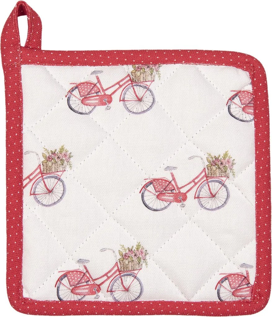 Kuchynská bavlnená chňapka pre deti Red Bicycle - 16 * 16 cm