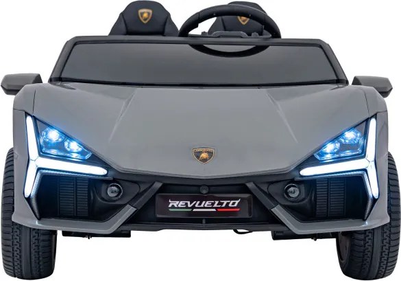 Elektrické autíčko Lamborghini Revuelto XL sivé