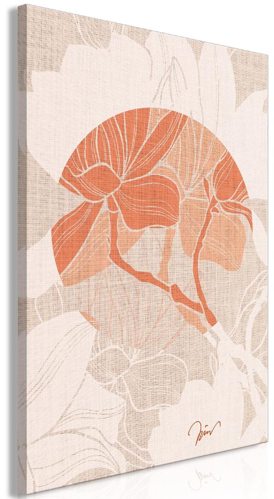 Artgeist Obraz - Stylish Magnolia (1 Part) Vertical Veľkosť: 40x60, Verzia: Standard