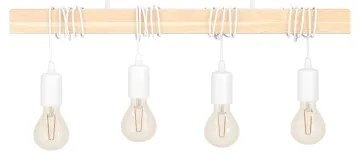 Eglo 43704 - Závesné svietidlo na lane TOWNSHEND 4xE27/60W/230V