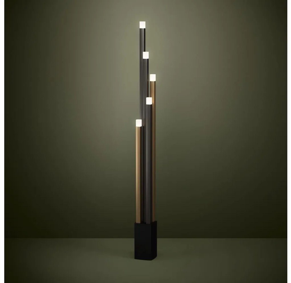 Eglo 39908 - LED Stmievateľná stojacia lampa ESTANTERIOS 5xLED/3,7W/230V 3000K