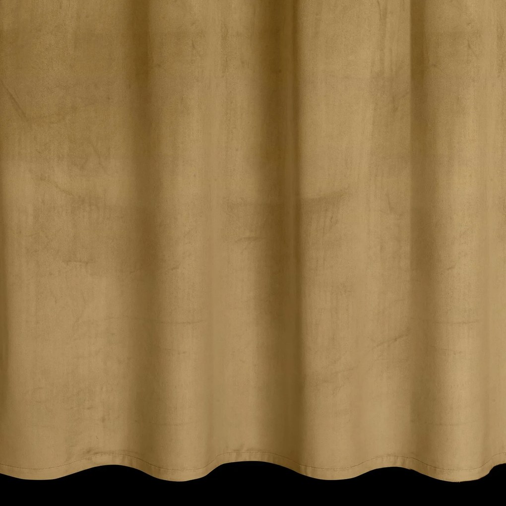 ZATEMŇOVACÍ ZÁVES NA PÁSKE ANTARA 140X300 CM TMAVOBÉŽOVÁ