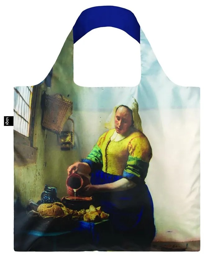 LOQI Taška LOQI - Museum - JOHANNES VERMEER The Milkmaid & Irma
