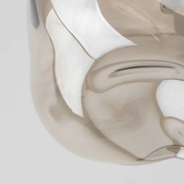 Stropné svietidlo LAVA 1xG9/8W/230V béžové/dymovo-béžové