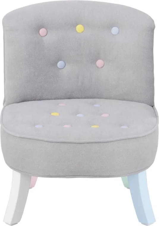 Detské kreslo Color candy 17 cm Drevo