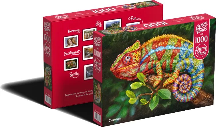 CHERRY PAZZI Puzzle Chameleon 1000 dielikov