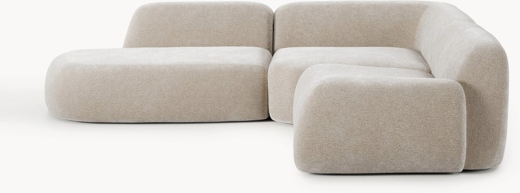 Modulárna rohová pohovka Wolke (4-miestna)