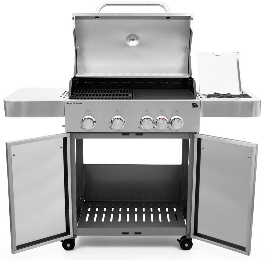 Plynový gril G21 Argentina BBQ Premium line, 5 horákov + zadarmo redukčný ventil 6390360