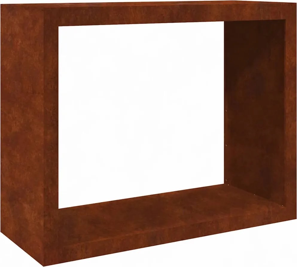 vidaXL Regál na krbové drevo Oceľ odolná voči poveternostným vplyvom