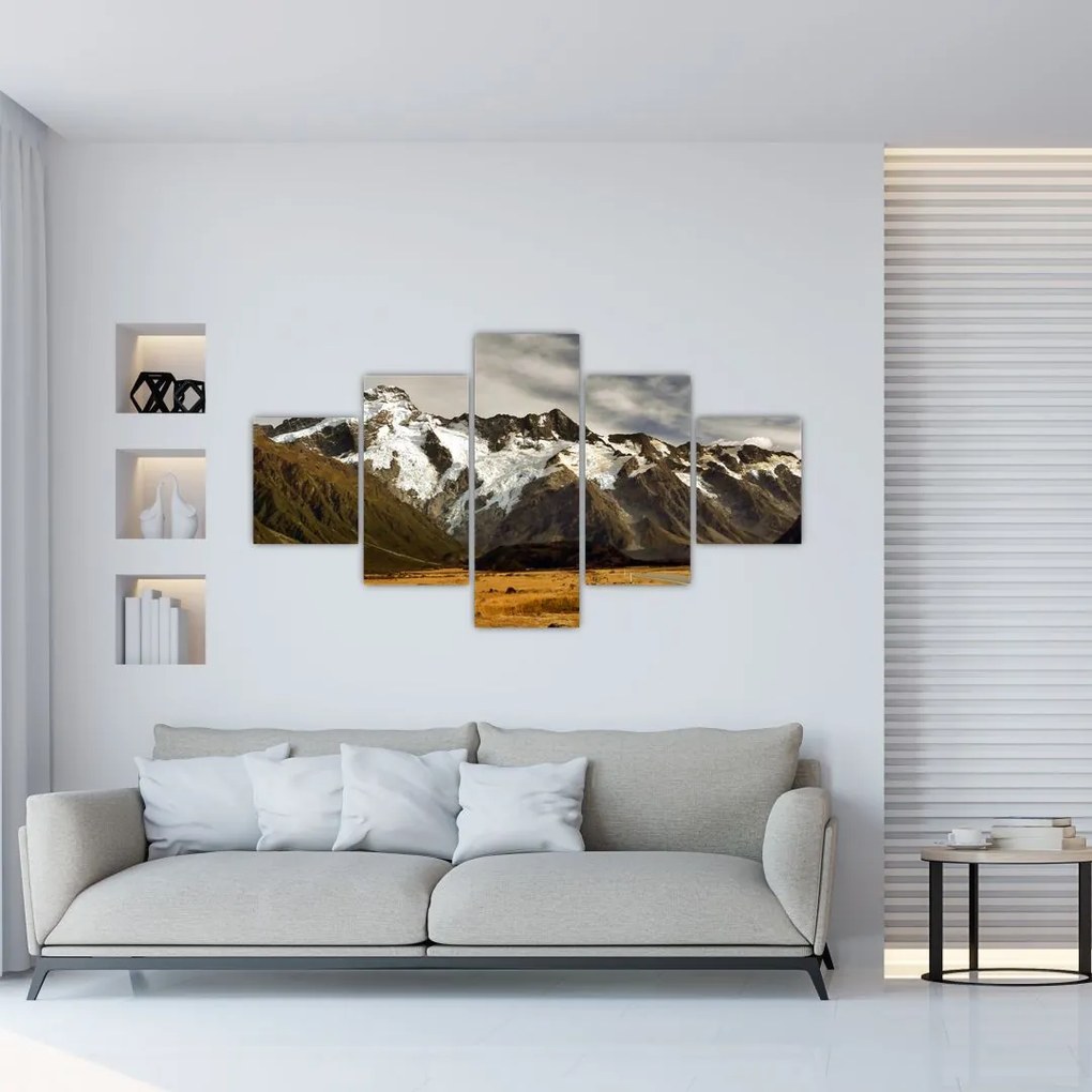 Obraz hory Sefton, Nový Zéland (125x70 cm), 40 ďalších rozmerov
