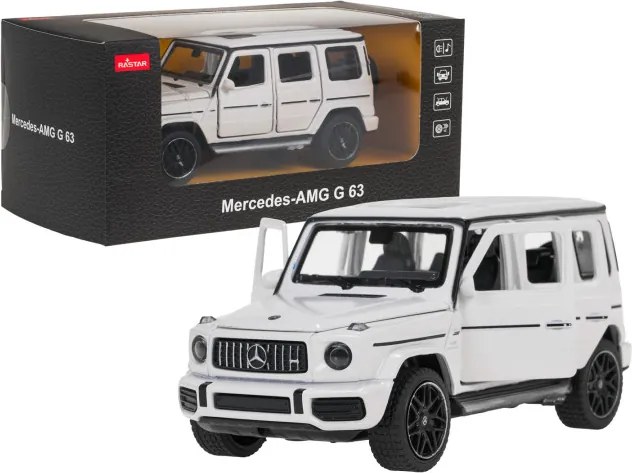 Model auta Mercedes-Benz AMG G63 RASTAR 1:32 biely